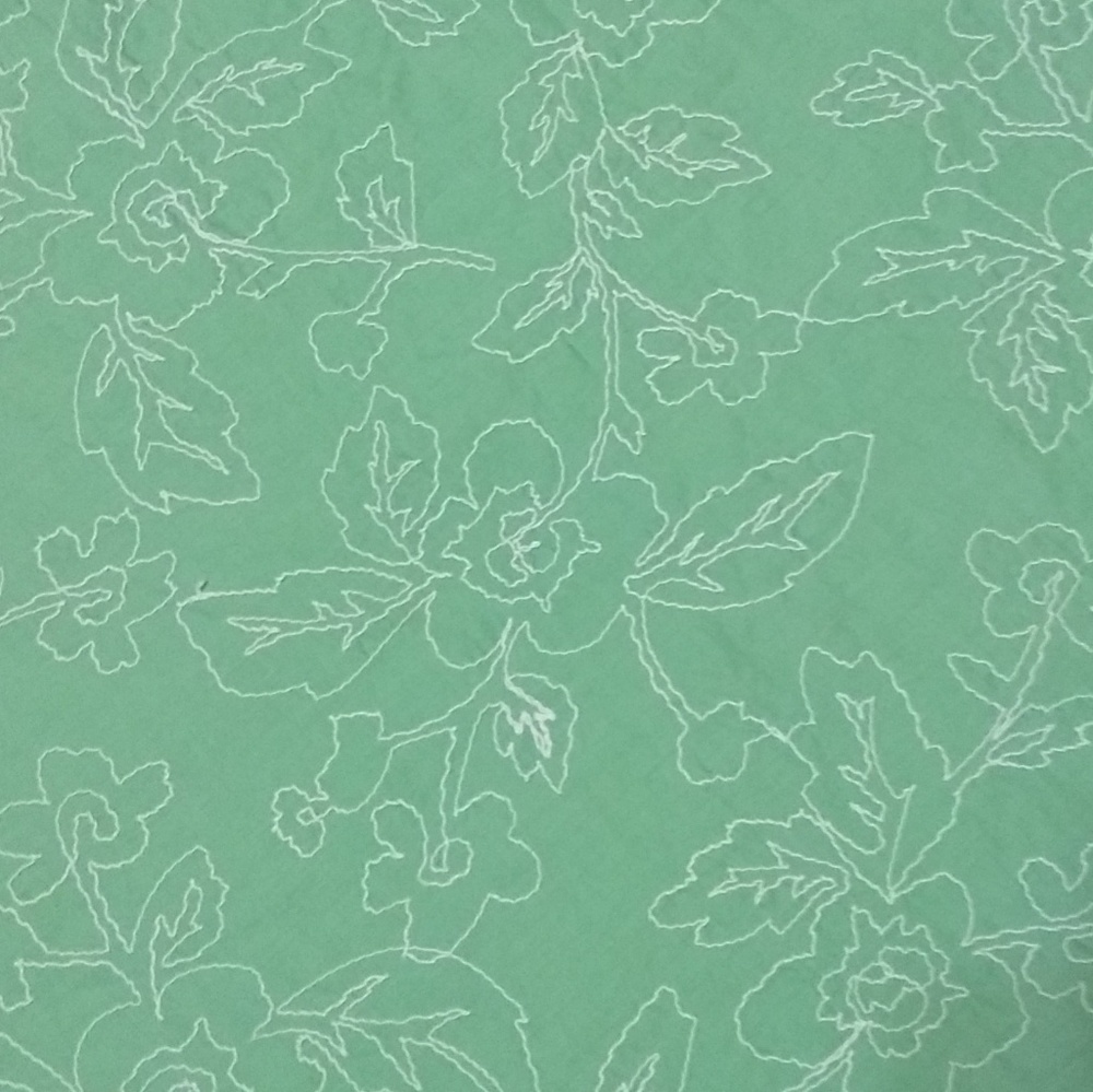 Talbot's  embroidery mint skirt sz 10 *P - Picture 5 of 5